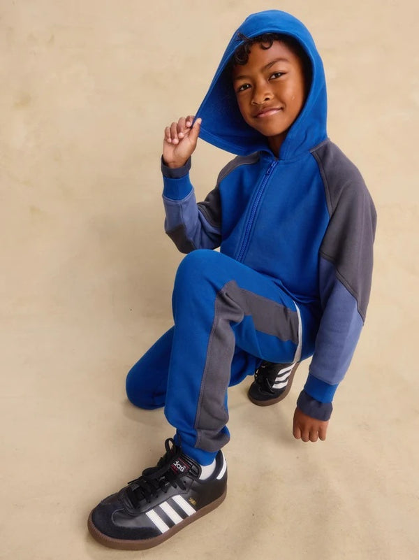 Boys Colorblock Stripe-Out Jogger Pants