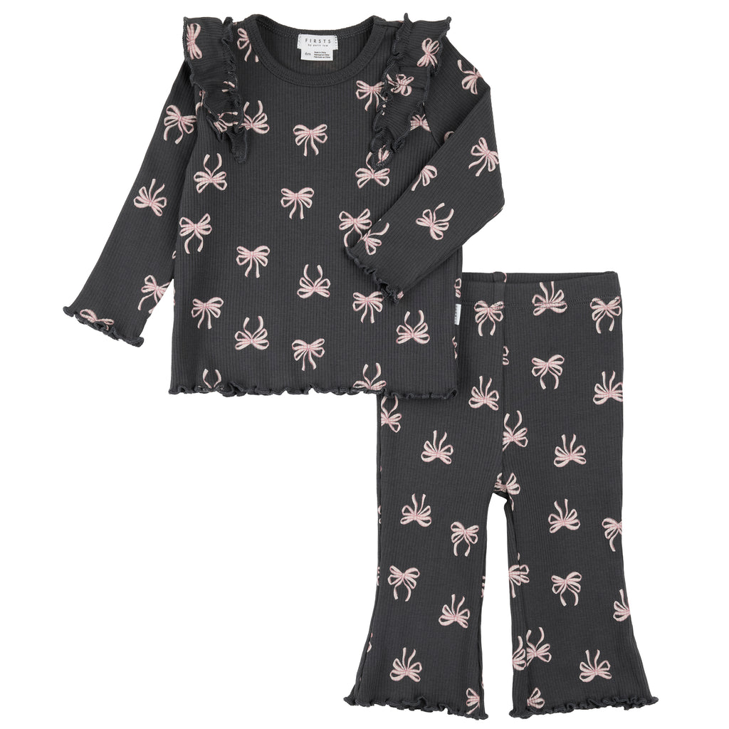 Petit Lem Girls Boys Infants Toddlers Kids Juniors Top Bottoms Pants Bows Organic Cotton The Plaid Giraffe Children's Boutique