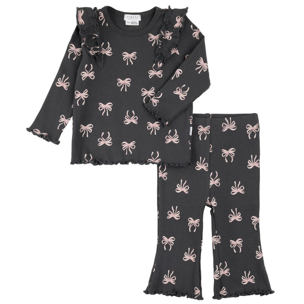 Petit Lem Girls Boys Infants Toddlers Kids Juniors Top Bottoms Pants Bows Organic Cotton The Plaid Giraffe Children's Boutique