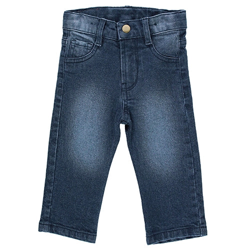 RuffleButts + RuggedButts Boys Girls Infants Toddlers Kids Juniors Medium Wash Denim Jeans Adjustable Waist The Plaid Giraffe Children's Boutique