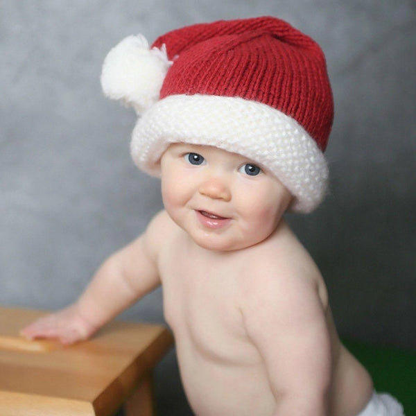 Sweet Wink Girls Boys Infants Toddlers Kids Knit Hats Santa Christmas Holidays Winter The Plaid Giraffe Children's Boutique