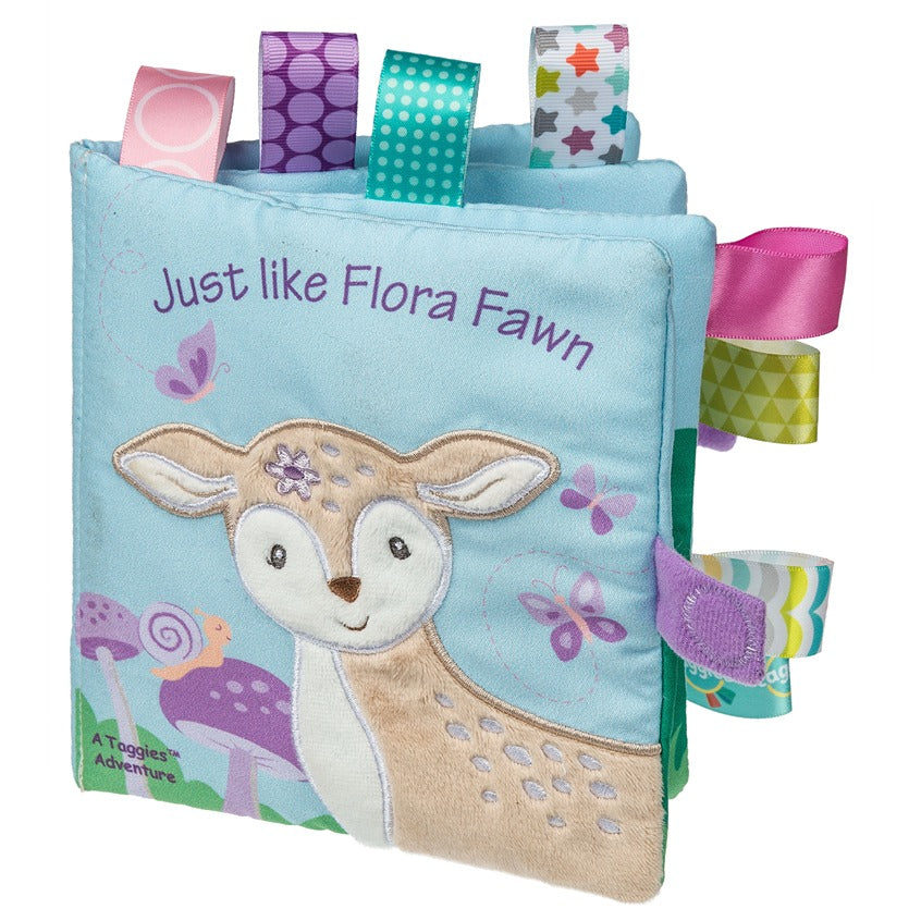 Mary Meyer Girls Boys Infants Toddlers Books Soft Taggies Flora Fawn Deer Doe The Plaid Giraffe Childrens Boutique