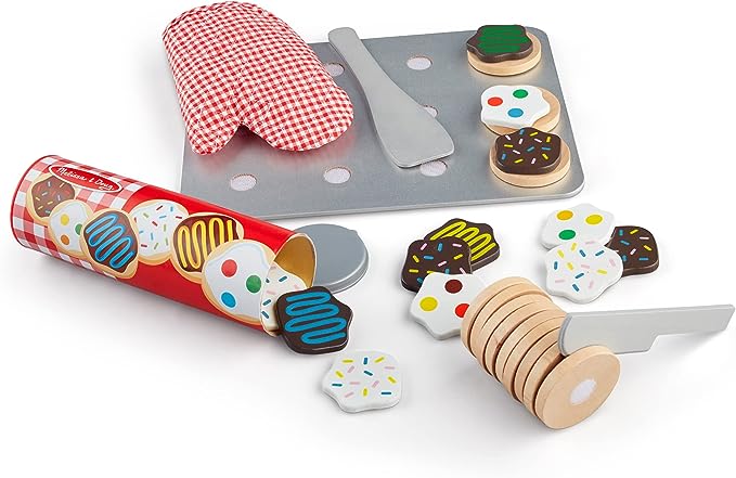 Melissa & Doug Girls Boys Toys Baking Set Cookies Make Believe Learning The Plaid Giraffe Childrens Boutique