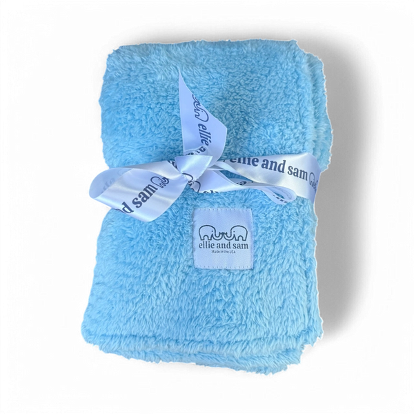Ellie and Sam Girls Boys Unisex Infants Toddlers Kids Plush Stretch Blankets The Plaid Giraffe Children's Boutique