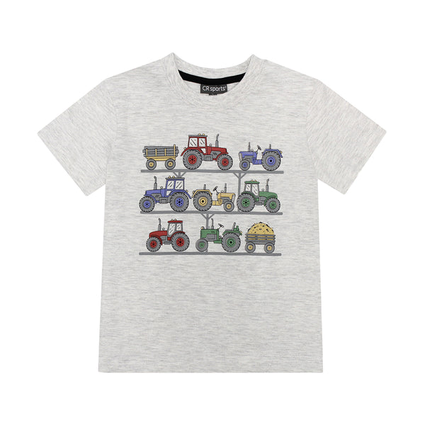 Boys S/S Tractor T-Shirt