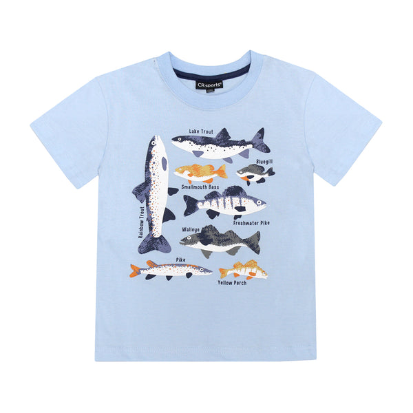 Boys S/S Lake Fish T-Shirt