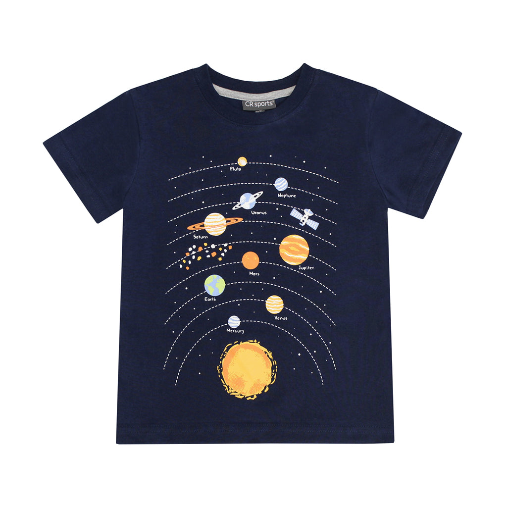 Boys S/S Solar System T-Shirt