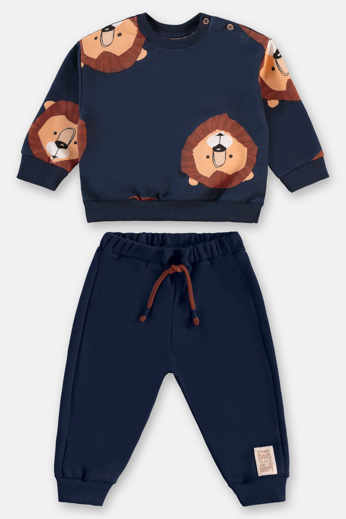 Upbaby Girls Boys Infants Toddlers Kids Juniors Sweatshirt Sweatpants Jogging Pants Lions Jungle Animals The Plaid Giraffe Children's Boutique