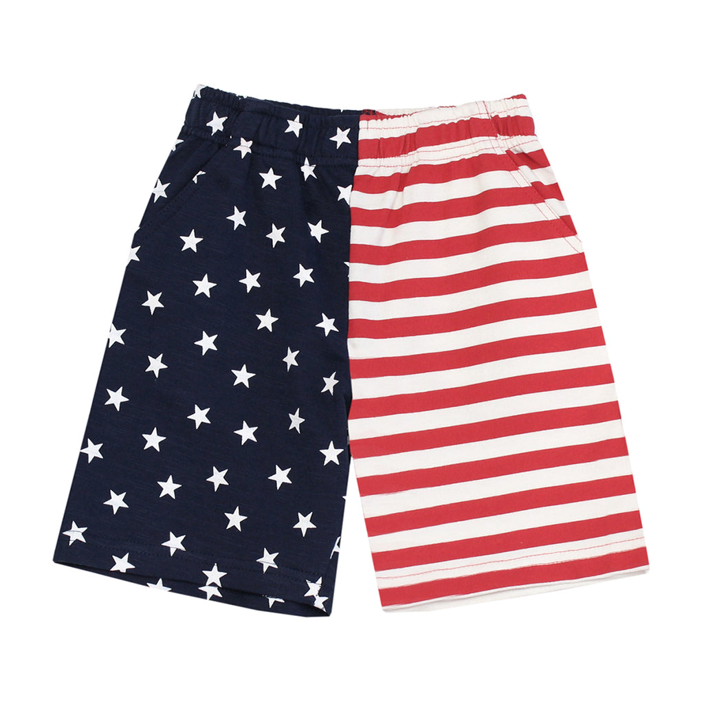 Boys Stars & Stripes Terry Shorts