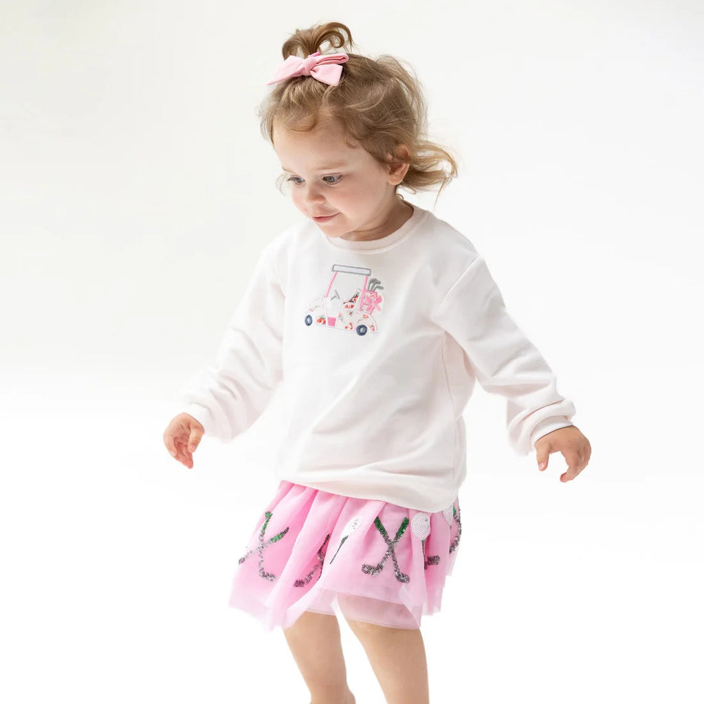 Angel Dear Girls Boys Infants Toddlers Kids Golf Club Golf Tees Balls Tutu Sports Sequins The Plaid Giraffe Children's Boutique