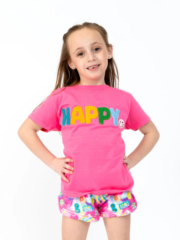 Preppy Goose by Limeapple Girls Toddlers Kids Juniors Pajama Top Happy Yarn The Plaid Giraffe Childrens Boutique