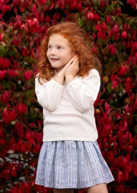 Mabel and Honey Girls Infants Toddlers Kids Juniors Georgina Top Skirt Stripes Flowers Floral Back To School The Plaid Giraffe Children's Boutique