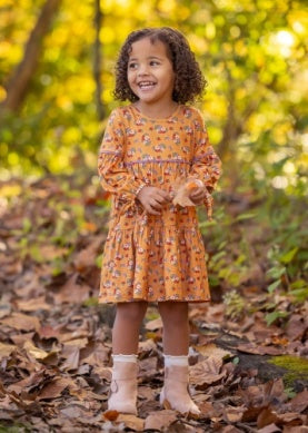 Mabel and Honey Girls Infants Toddlers Kids Juniors Olivia Dress Flowers Floral Back To School The Plaid Giraffe Children's Boutique