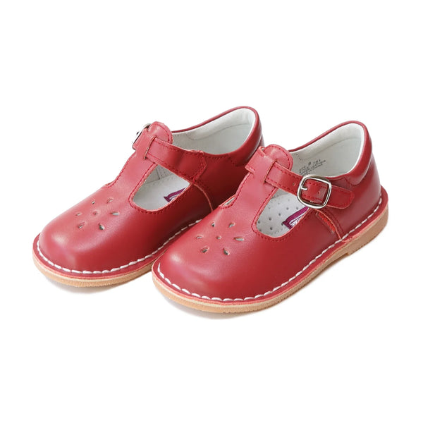 L'Amour Shoes Girls Infants Toddlers Kids Juniors Shoes Joy T-Strap Mary Jane The Plaid Giraffe Childrens Boutique