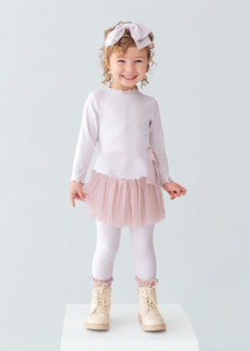 2 Piece Ballerina Top & Tutu w/Leggings