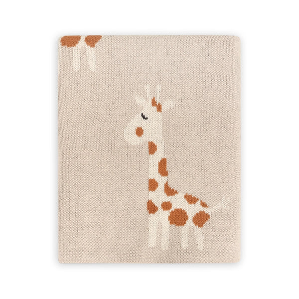 Viverano Organics Boys Girls Infants Toddlers Kids Juniors Blanket Giraffes Jungle Animals 100% Organic Cotton The Plaid Giraffe Children's Boutique