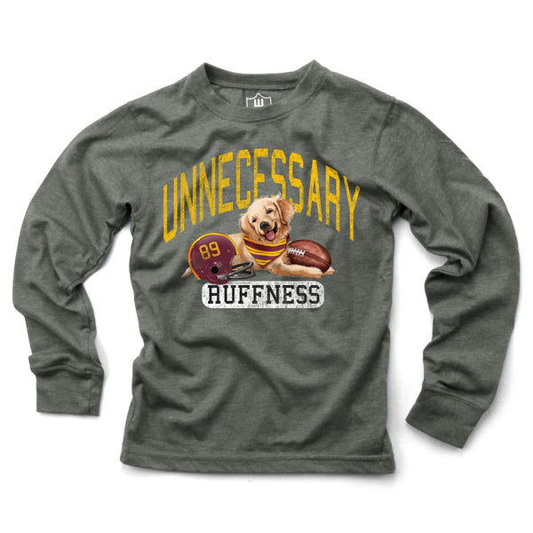 Wes and Willy Boys Infants Toddlers Kids Juniors Shirt Sports Football Organic Cotton The Plaid Giraffe Children's Boutique
