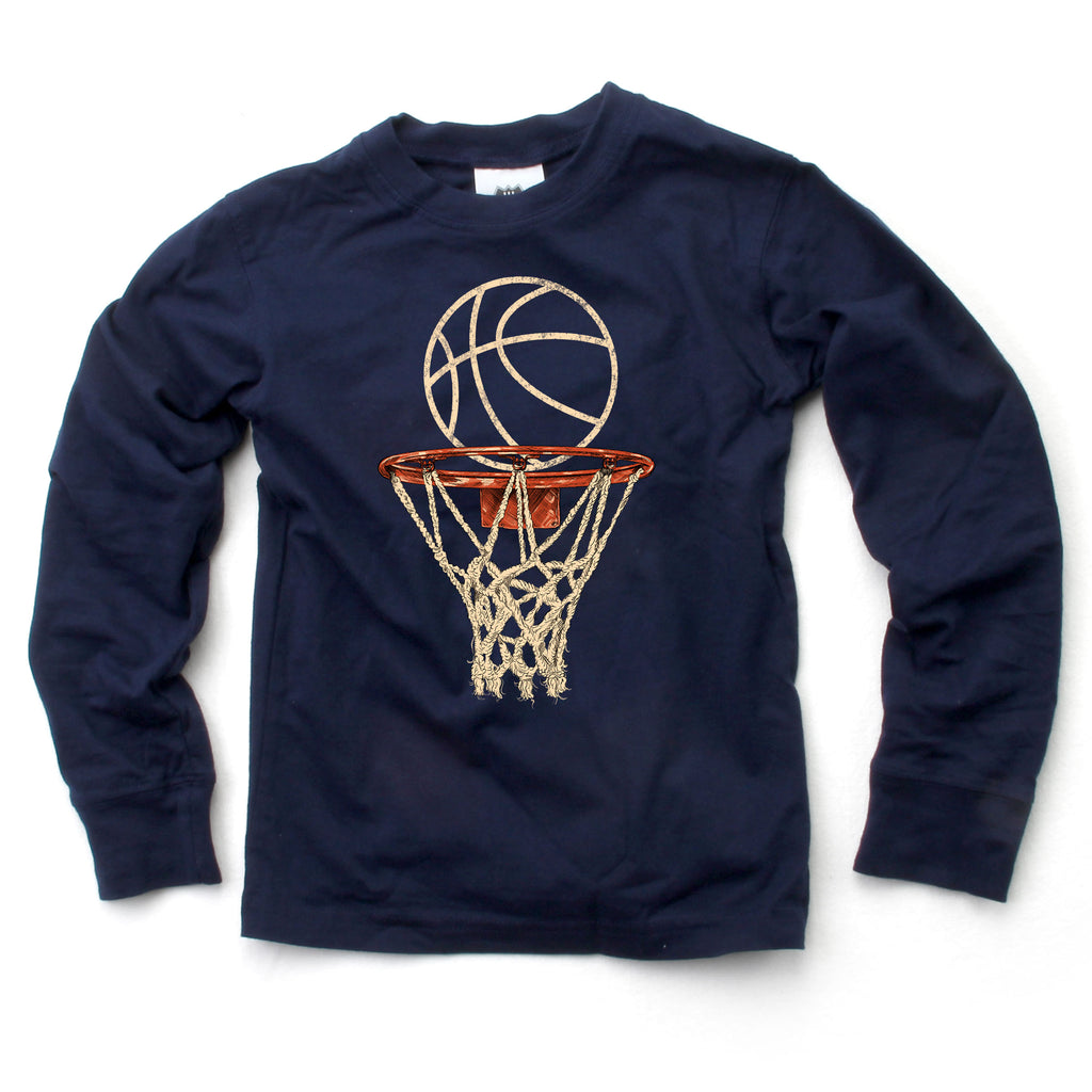 Wes and Willy Boys Infants Toddlers Kids Juniors Shirt Sports Basketball 100% Cotton The Plaid Giraffe Children's Boutique