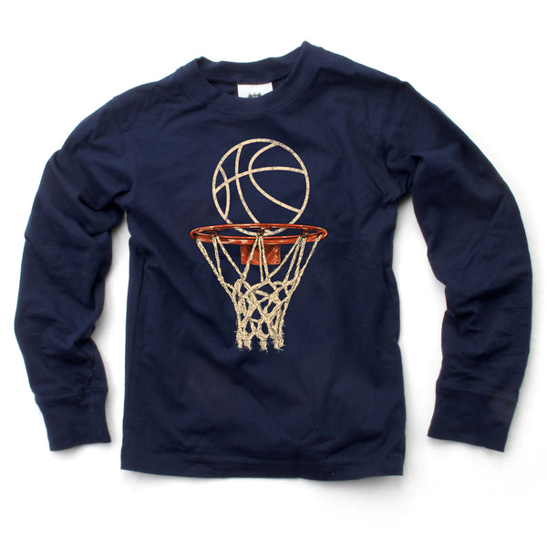 Wes and Willy Boys Infants Toddlers Kids Juniors Shirt Sports Basketball 100% Cotton The Plaid Giraffe Children's Boutique