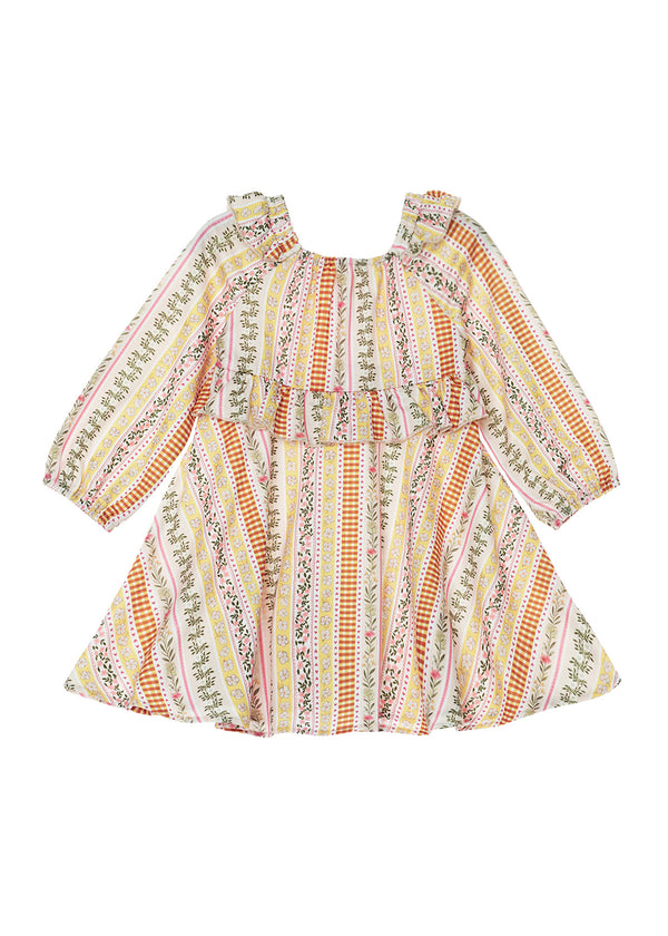 Girls Buttercup Blossom L/S Dress