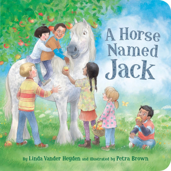 Sleeping Bear Press A Horse Named Jack Board Book Horses Farm Animals The Plaid Giraffe Childrens Boutique