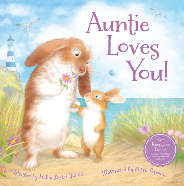Sleeping Bear Press Girls Boys Infants Toddlers Picture Book Auntie Loves You Bunnies Forest Animals The Plaid Giraffe Childrens Boutique