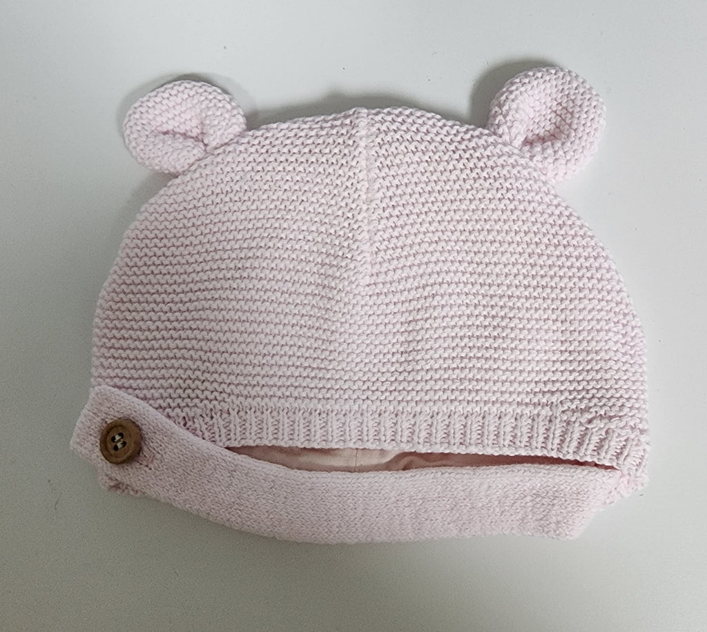 Zubels Boys Girls Infants Toddlers Knit Hat Ears 100% Cotton The Plaid Giraffe Childrens Boutique