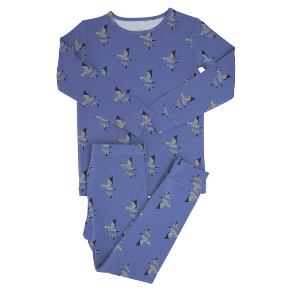 Sweet Bamboo Girls Boys Infants Toddlers Kids Elmer Fudd Pajamas Sleepwear Nightwear Bamboo Ducks The Plaid Giraffe Children's Boutique