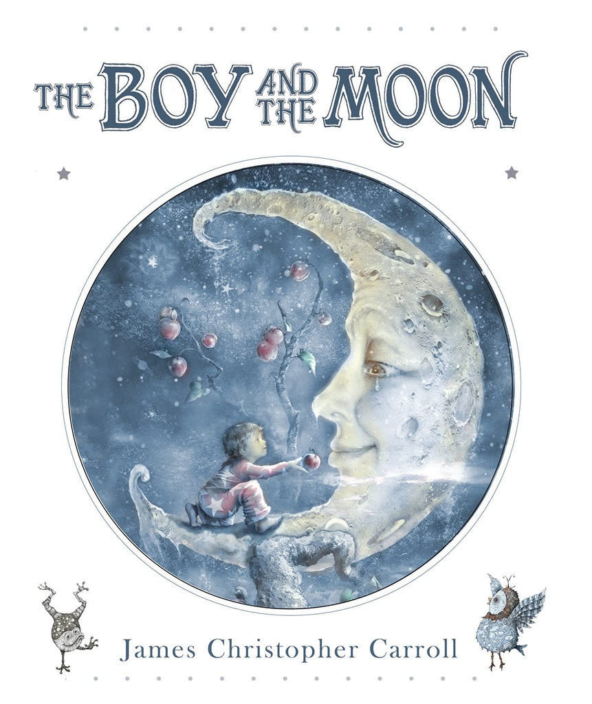 Sleeping Bear Press Boys Girls Books Picture Book The Boy and the Moon Animals The Plaid Giraffe Childrens Boutique