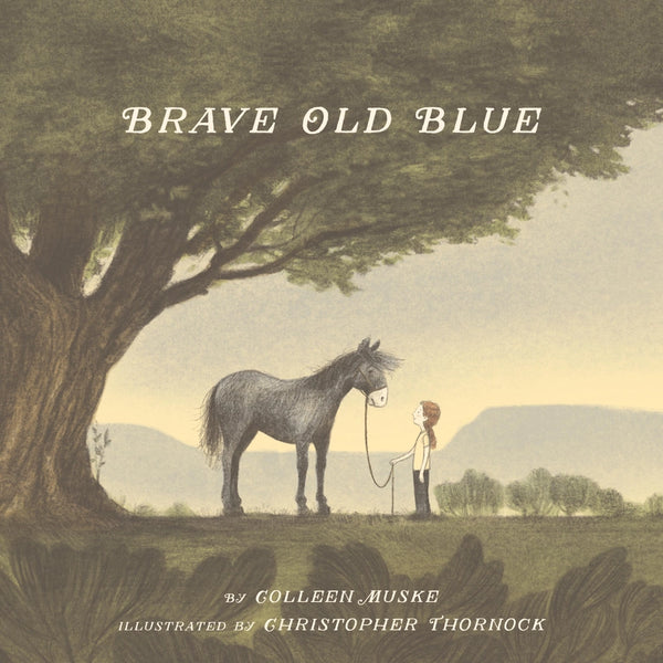 Sleeping Bear Press Infants Toddlers Kids Picture Book Brave Old Blue Horses Rescue Farm Animals The Plaid Giraffe Children's Boutique