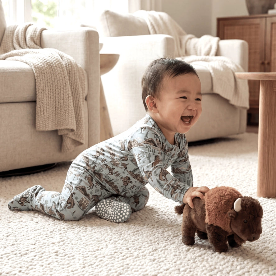 Sweet Bamboo Girls Boys Infants Toddlers Kids Juniors Footie Sleeper Sleepwear Nightwear Two-way Zipper Swaddle Sweet Sea Turtles Ocean Life The Plaid Giraffe Children's Boutique