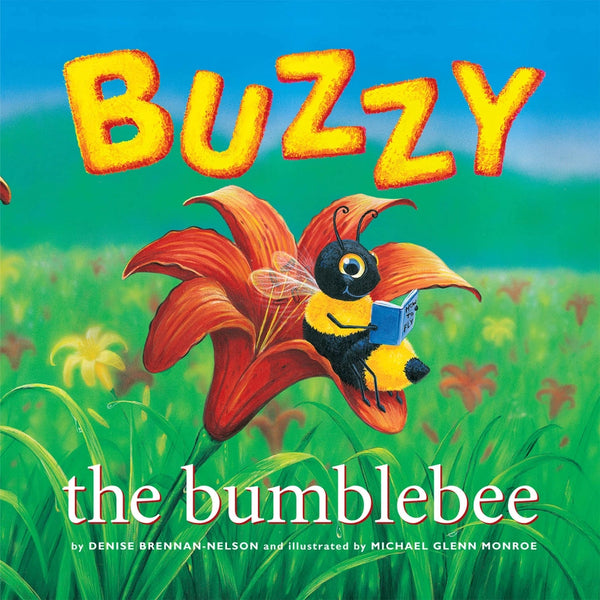 Sleeping Bear Press Boys Girls Books Buzzy the Bumblebee Picture Book Bees Nature Flowers The Plaid Giraffe Childrens Boutique