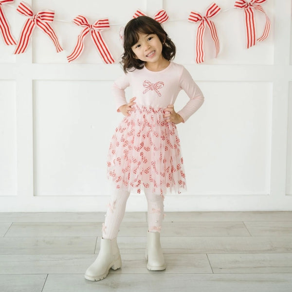 Sweet Wink Girls Boys Infants Toddlers Kids Juniors Dress Candy Canes Christmas Holidays Tulle The Plaid Giraffe Children's Boutique