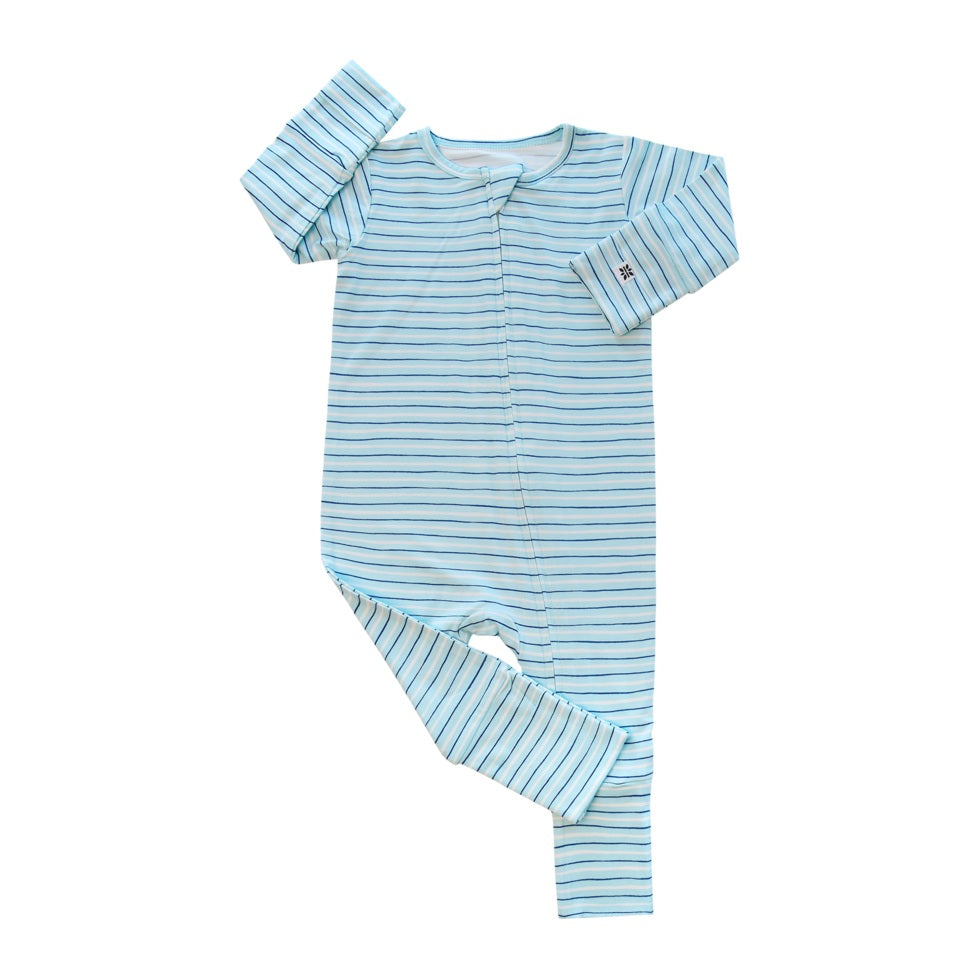 Sweet Bamboo Girls Boys Infants Toddlers Kids Juniors Convertible Footie Romper Sleeper Sleepwear Nightwear Striped The Plaid Giraffe Children's Boutique