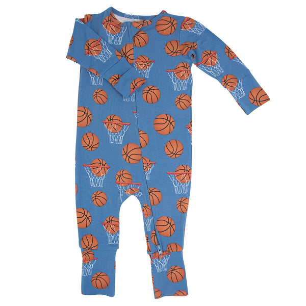 Boys Buckets Convertible Footie/Romper