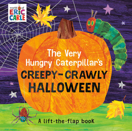 Penguin Random Press Girls Boys Infants Toddlers Kids Juniors Board Book The Very Hungry Caterpillar's Creepy-Crawly Halloween Spiders Black Cats Pumpkins Jack-o-lanterns Bats Interactive Lift-a-flap The Plaid Giraffe Children's Boutique