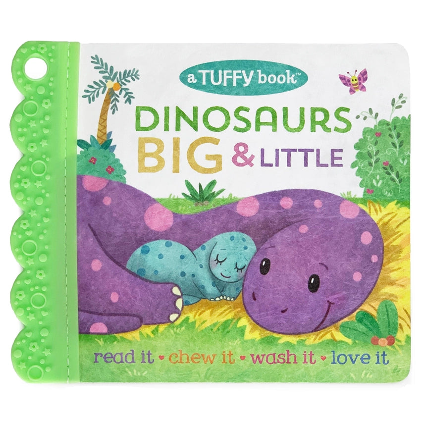 Cottage Door Press Board Book Dinosaurs Big and Little Teething Washable Learning The Plaid Giraffe Childrens Boutique