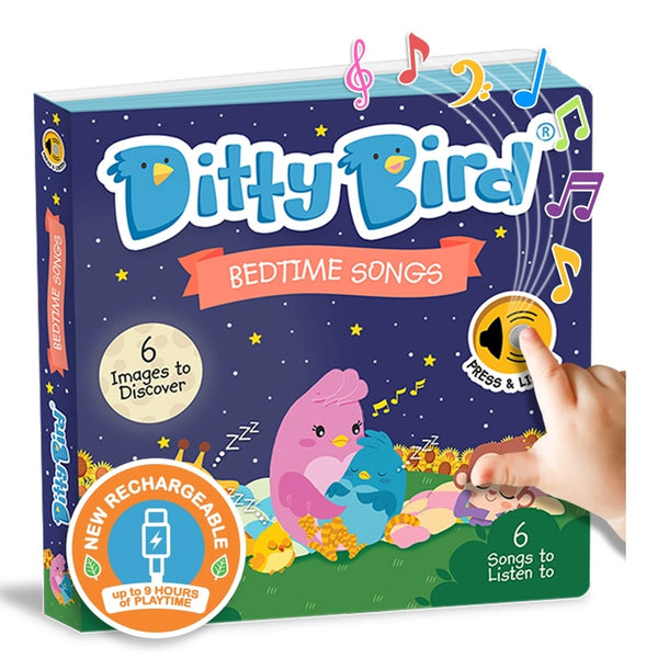 Ditty Bird Bedtime Songs Board Book