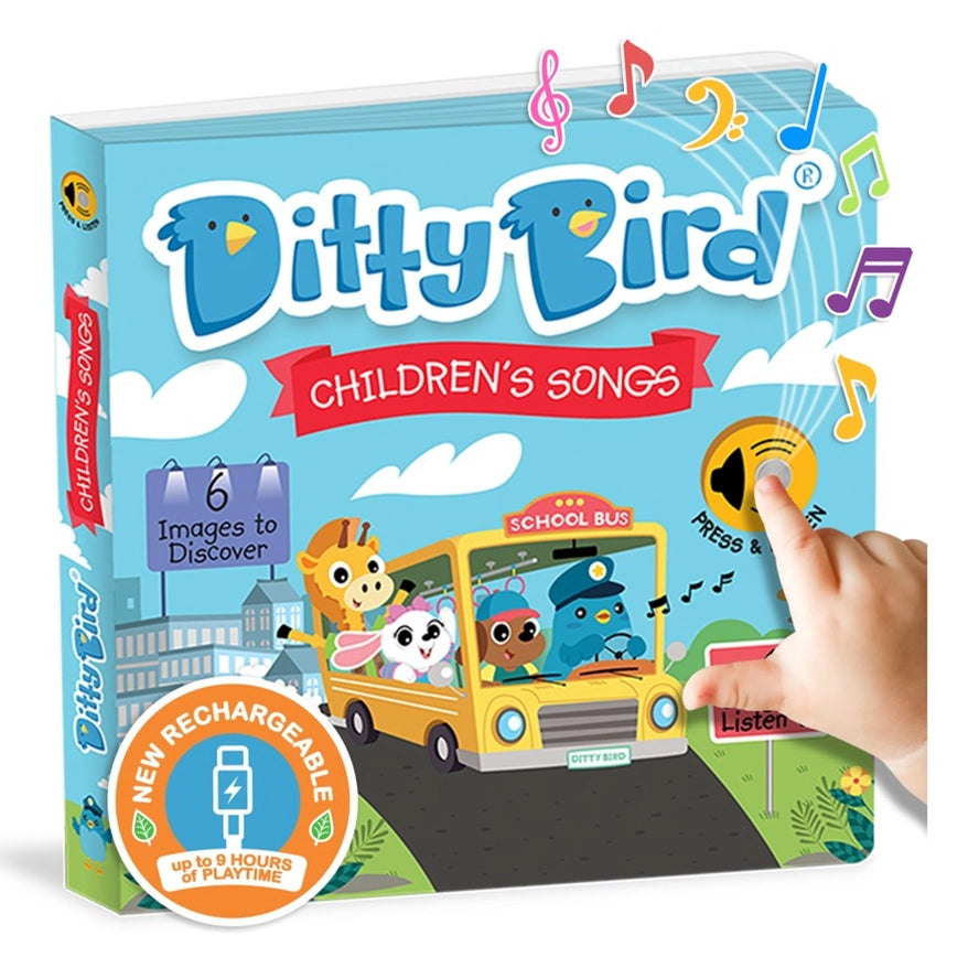 Ditty Bird Children's Songs Board Book