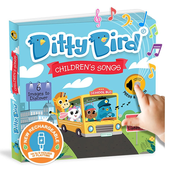 Ditty Bird Children's Songs Board Book