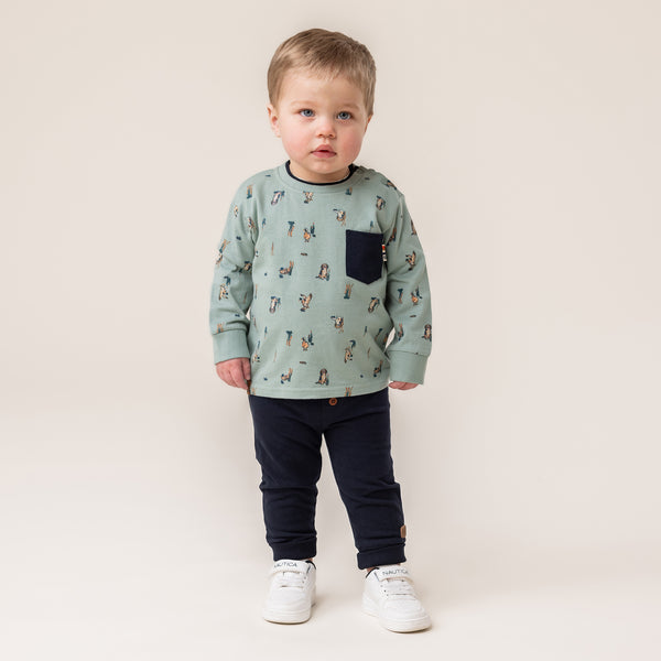 Noruk Boys Girls Infants Toddlers Kids Juniors Shirt Dogs Ducks Hunting 100% Cotton The Plaid Giraffe Children's Boutique