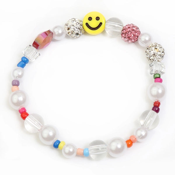 Sparkle Sisters Girls Infants Toddlers Kids Bracelet JewelrySmiley Face Happy Face The Plaid Giraffe Childrens Boutique