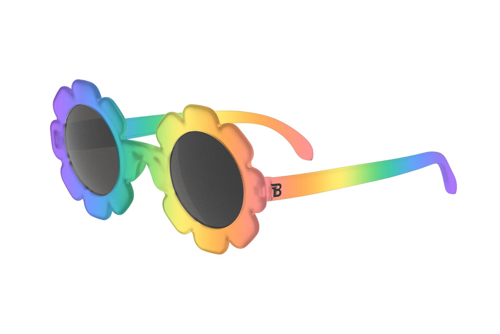Flower Power Sunglasses w/Smoke Lenses