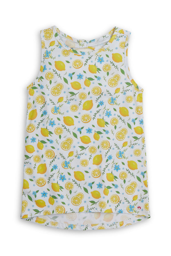 Appaman Girls Toddlers Kids Juniors Tank Top Lemons Fruits Food The Plaid Giraffe Children's Boutique