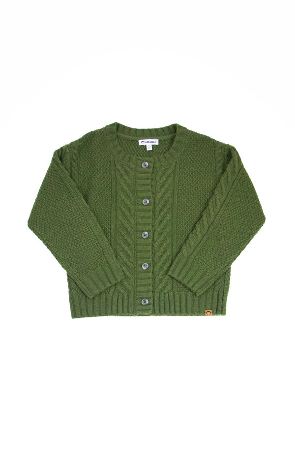 Appaman Girls Boys Unisex Toddlers Kids Juniors Cait Cable Cardigan The Plaid Giraffe Children's Boutique