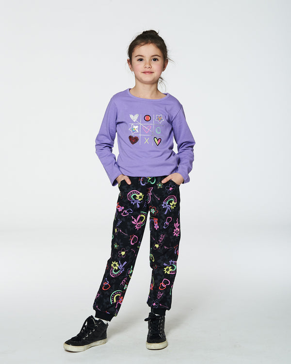 Deux Par Deux Boys Girls Toddlers Kids Juniors Sweatpants Hearts Stars Rainbows The Plaid Giraffe Childrens Boutique