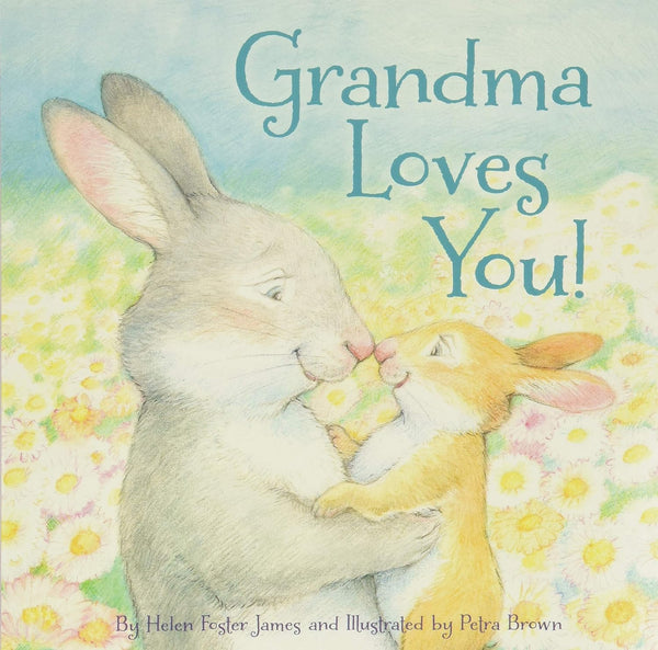 Sleeping Bear Press Girls Boys Infants Toddlers Board Book Grandma Loves You Bunnies Animals The Plaid Giraffe Childrens Boutique