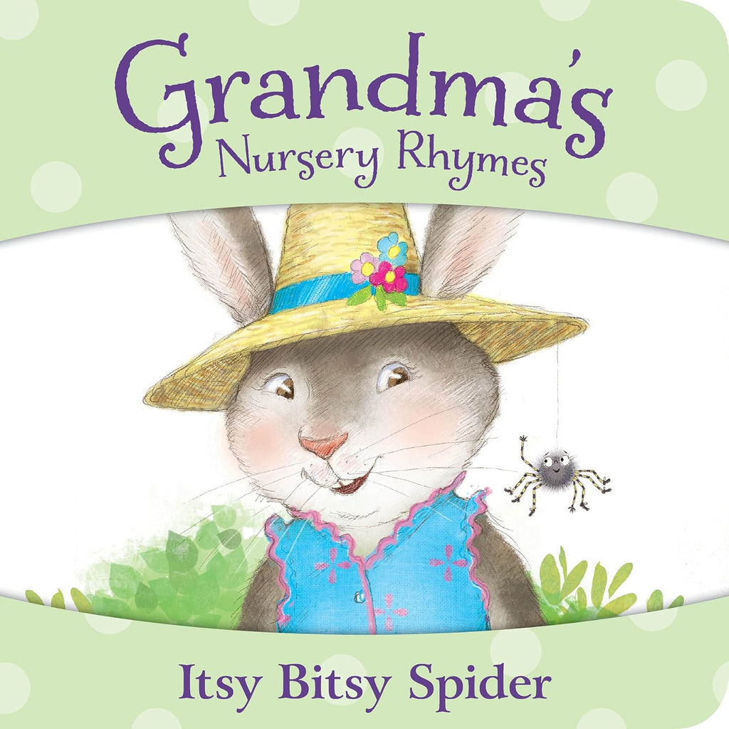 Sleeping Bear Press Girls Boys Infants Toddlers Kids Board Book Grandma's Nursery Rhymes Itsy Bitsy Spider The Plaid Giraffe Childrens Boutique