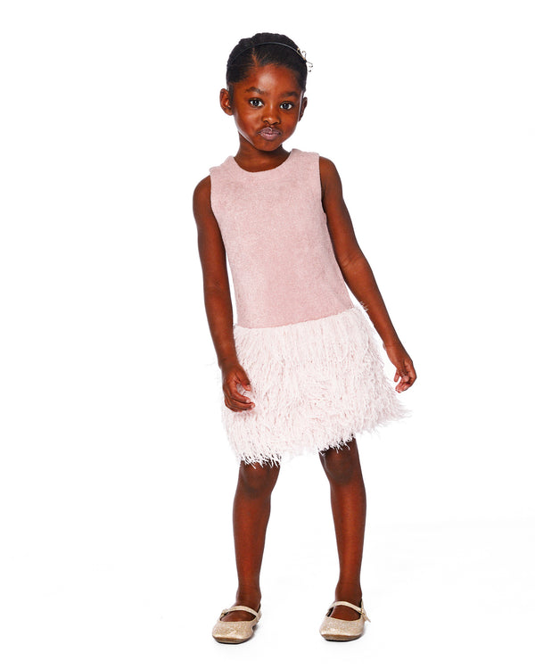 Deux Par Deux Girls Boys Toddlers Kids Juniors Dress Multi-fabric Silver Metallic Thread Celebration Special Occasion Father/Daughter Dance The Plaid Giraffe Children's Boutique