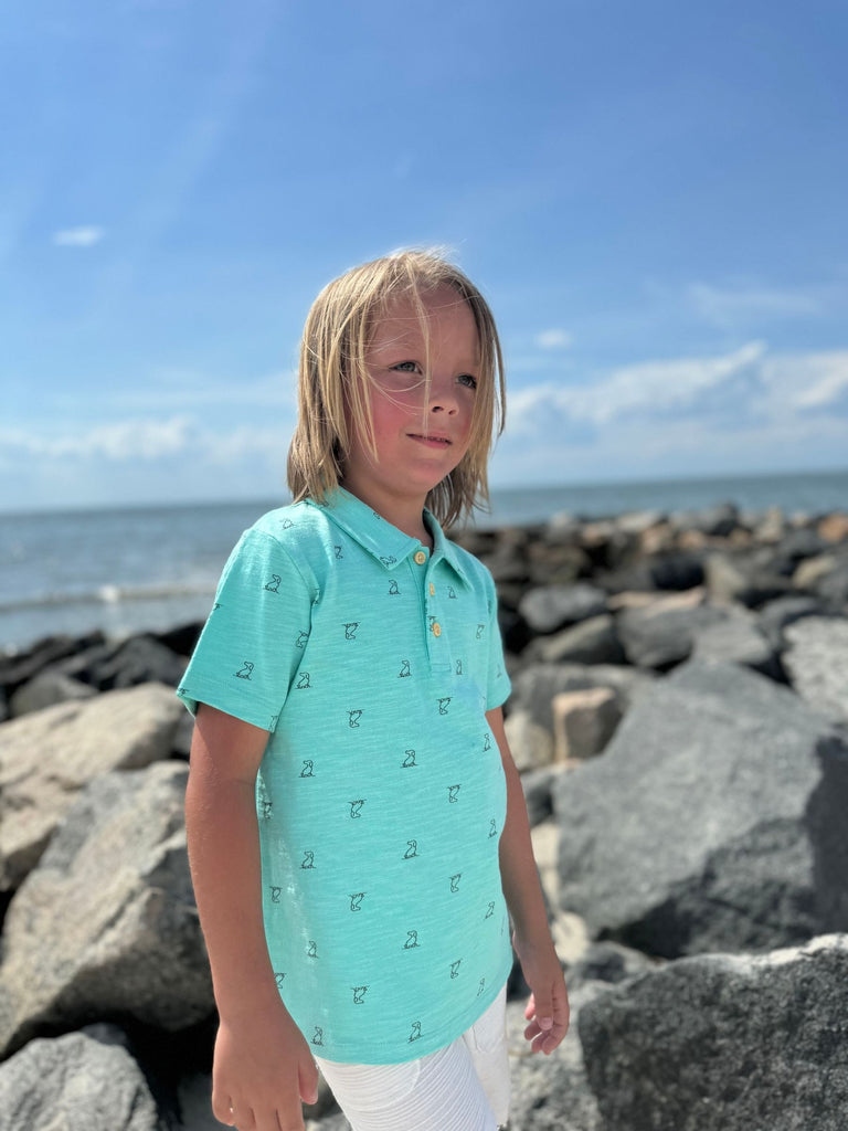 Boys S/S Polreath Polo Shirt